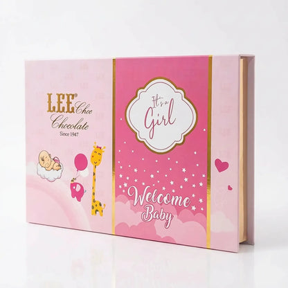 Baby Girl Chocolate Gift Box – 40 Pieces