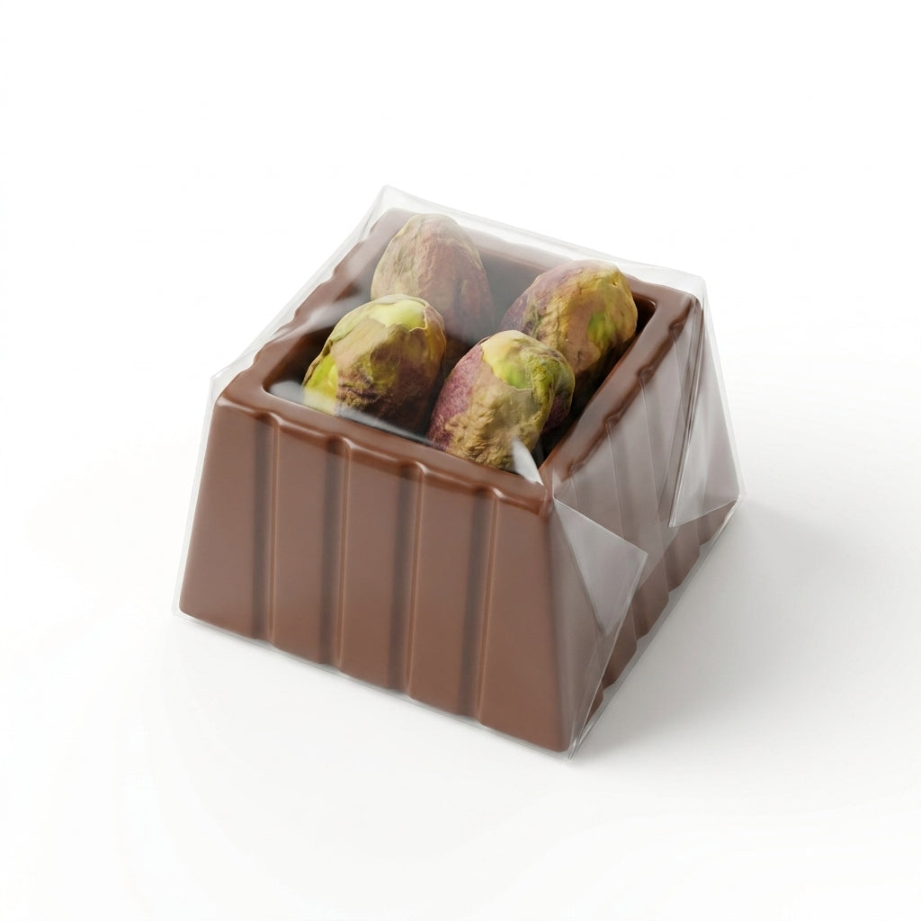 Milk Chocolate with Pistachio Cream