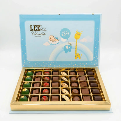 Baby Boy Chocolate Gift Box – 40 Pieces