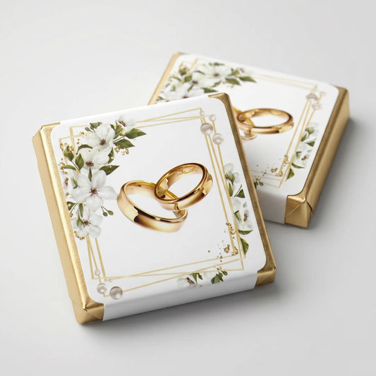 Signature Gold Wedding Favors