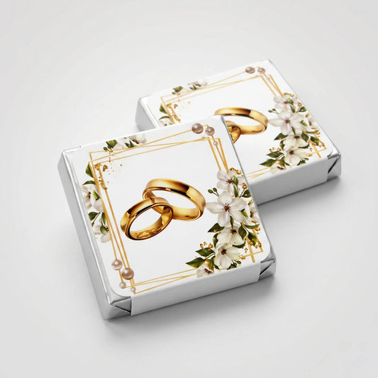 Signature Silver Wedding Favors