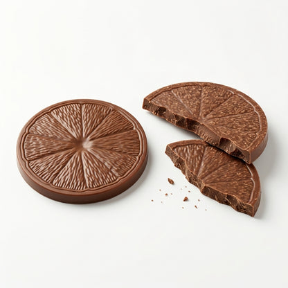 Orange-Flavored Milk Chocolate
