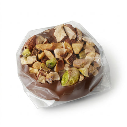 Milk Chocolate with Caramel and Nuts