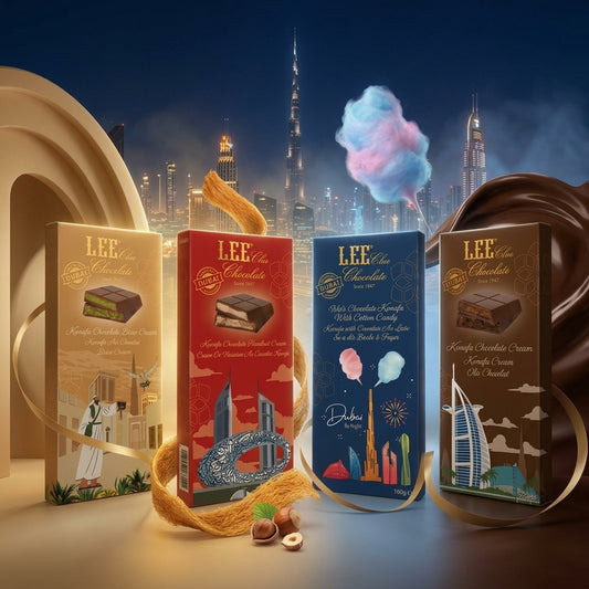 The Kunafa Chocolate 4-Bar Collection
